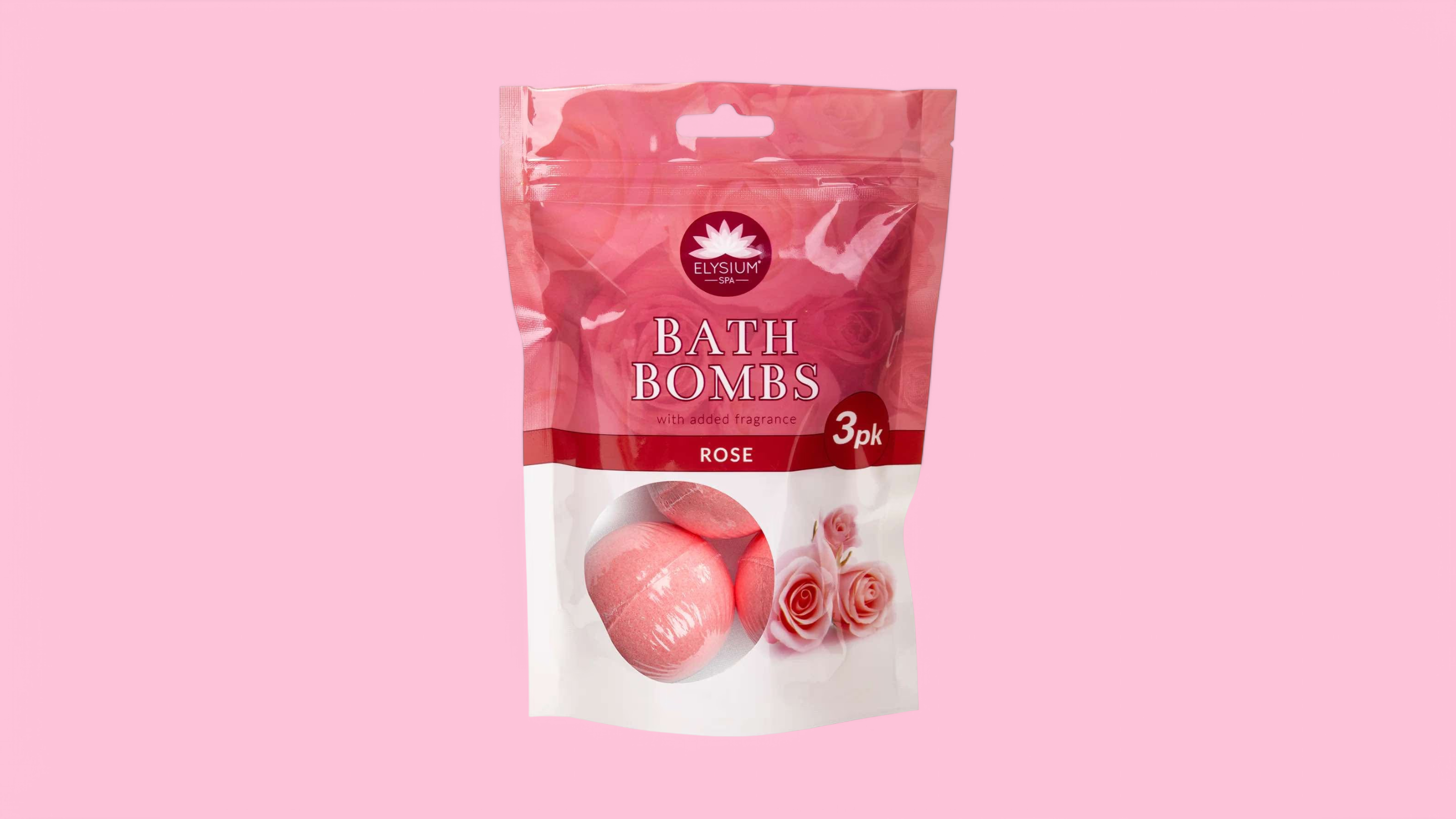 BATH BOMBS- ROSE