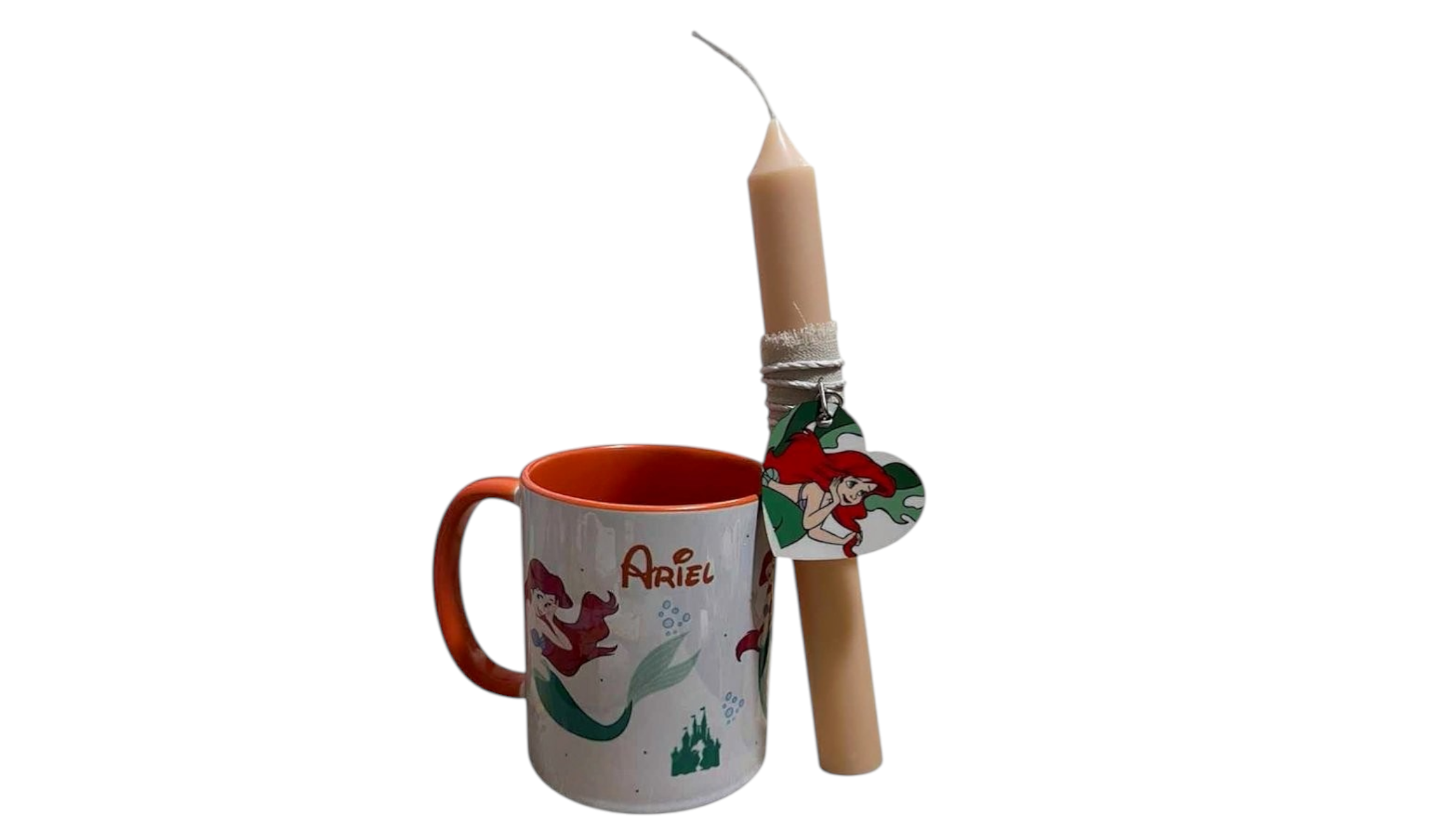 Ariel Easter Candle with Mug