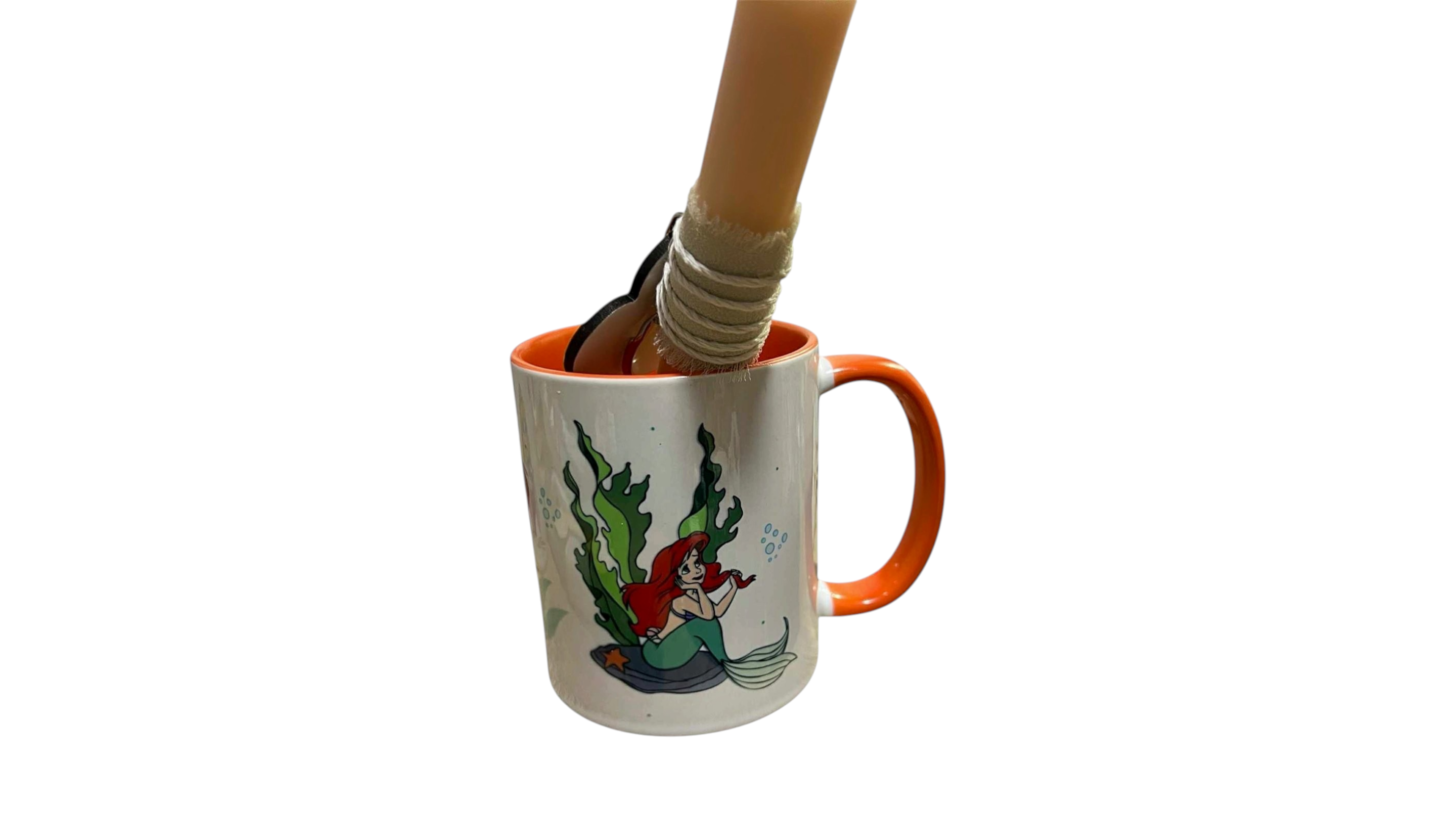 Ariel Easter Candle with Mug