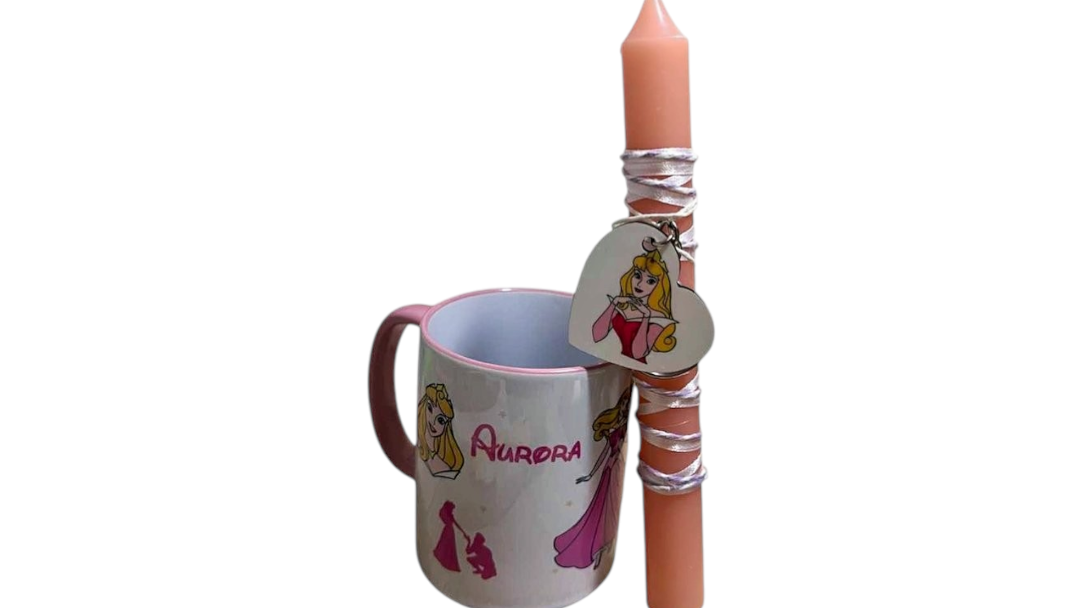 Aurora Easter Candle with Mug