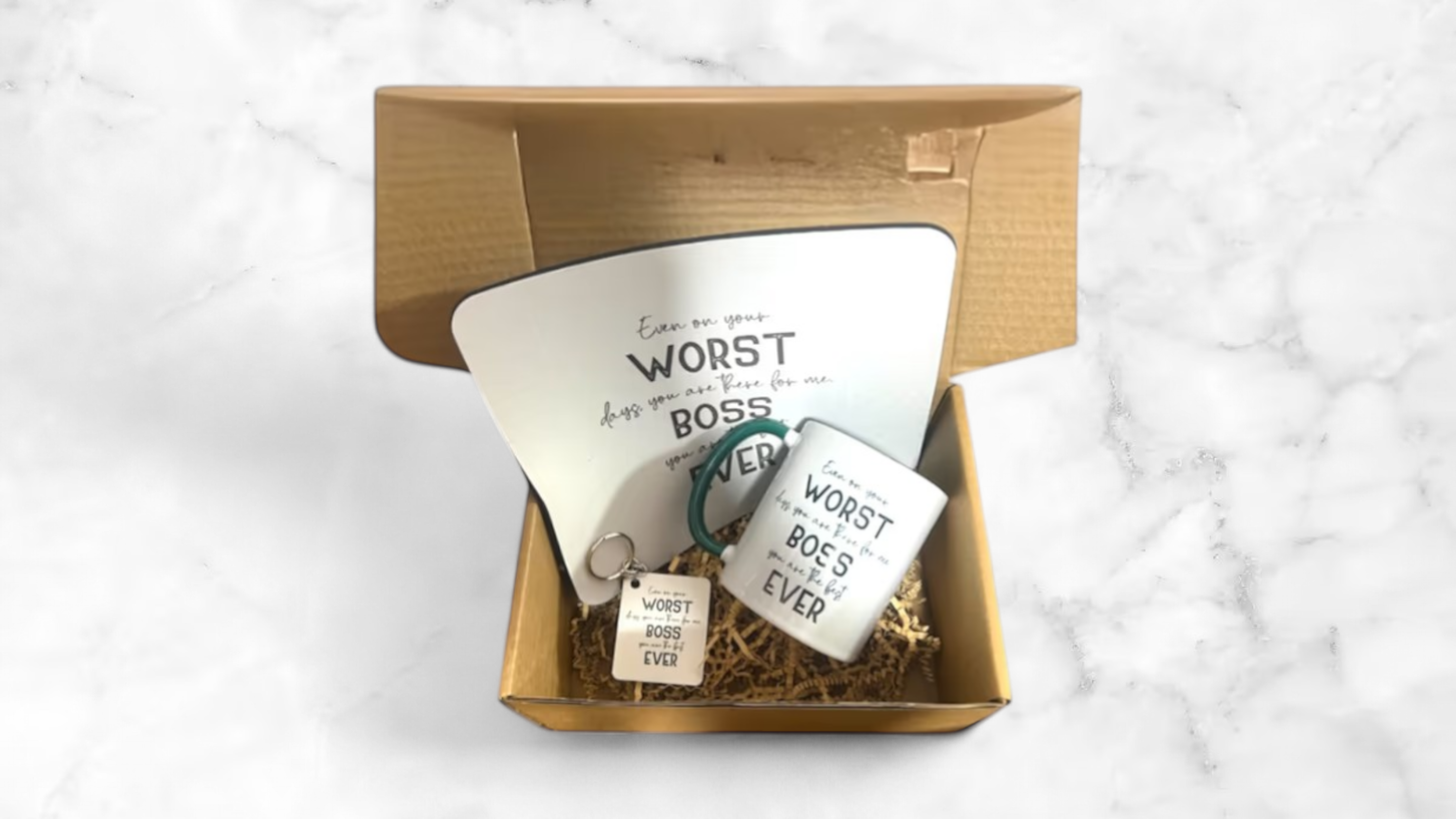 Funny Boss Gift Set – Worst Boss Ever Edition