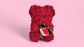 Teddy Bear Roses Color RED 24cm