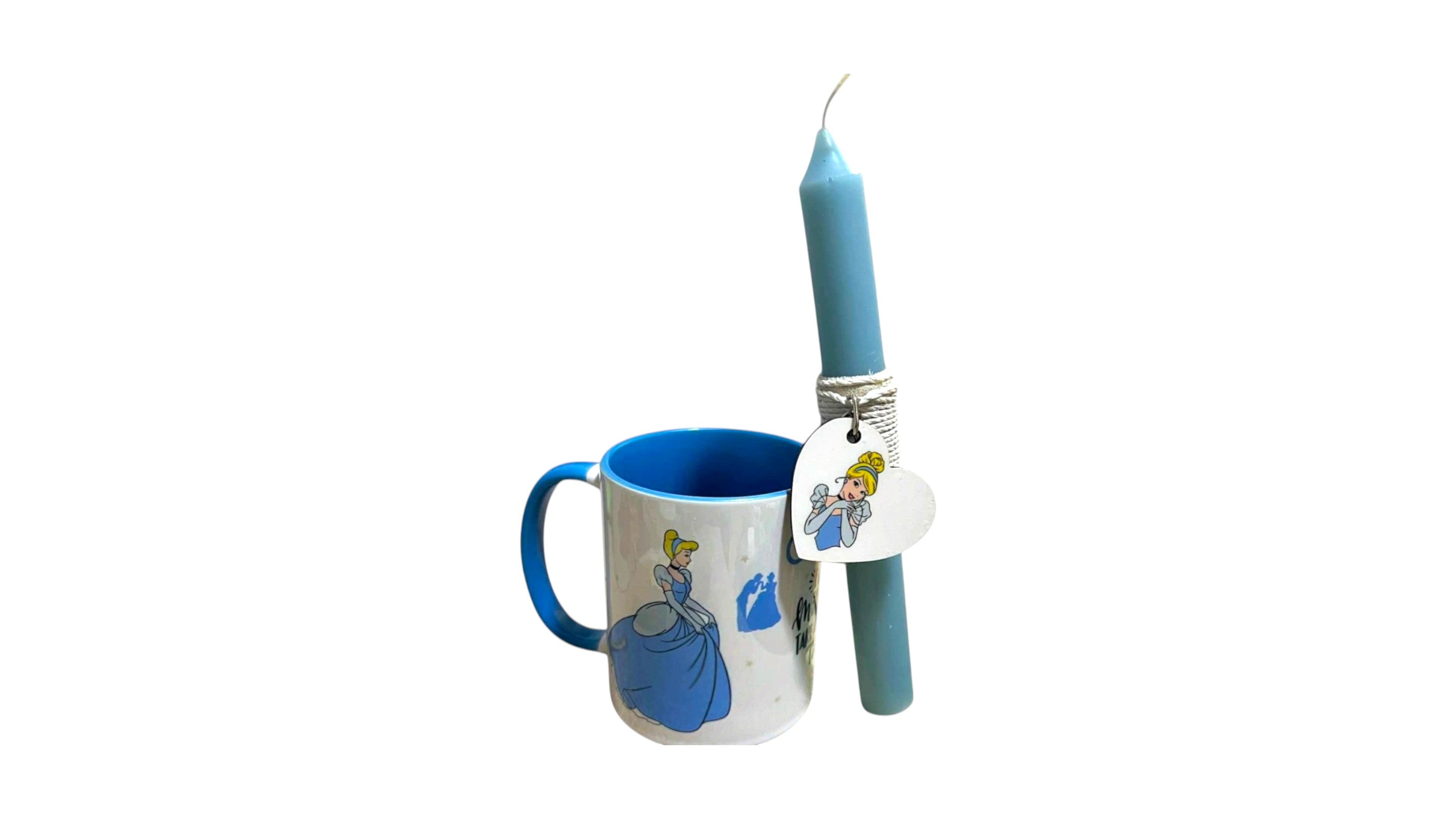 Cinderella Easter Candle with Mug