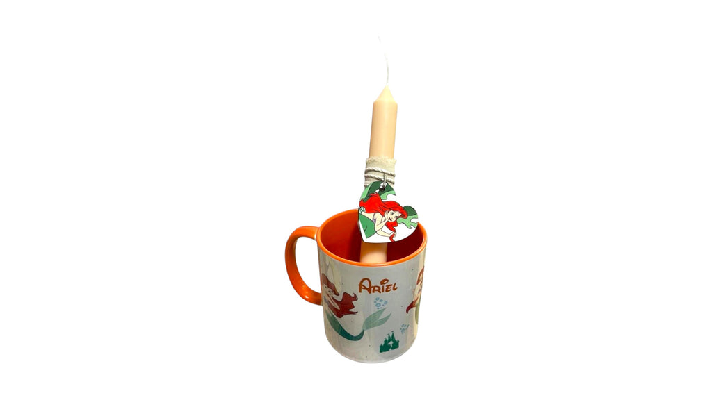 Ariel Easter Candle with Mug