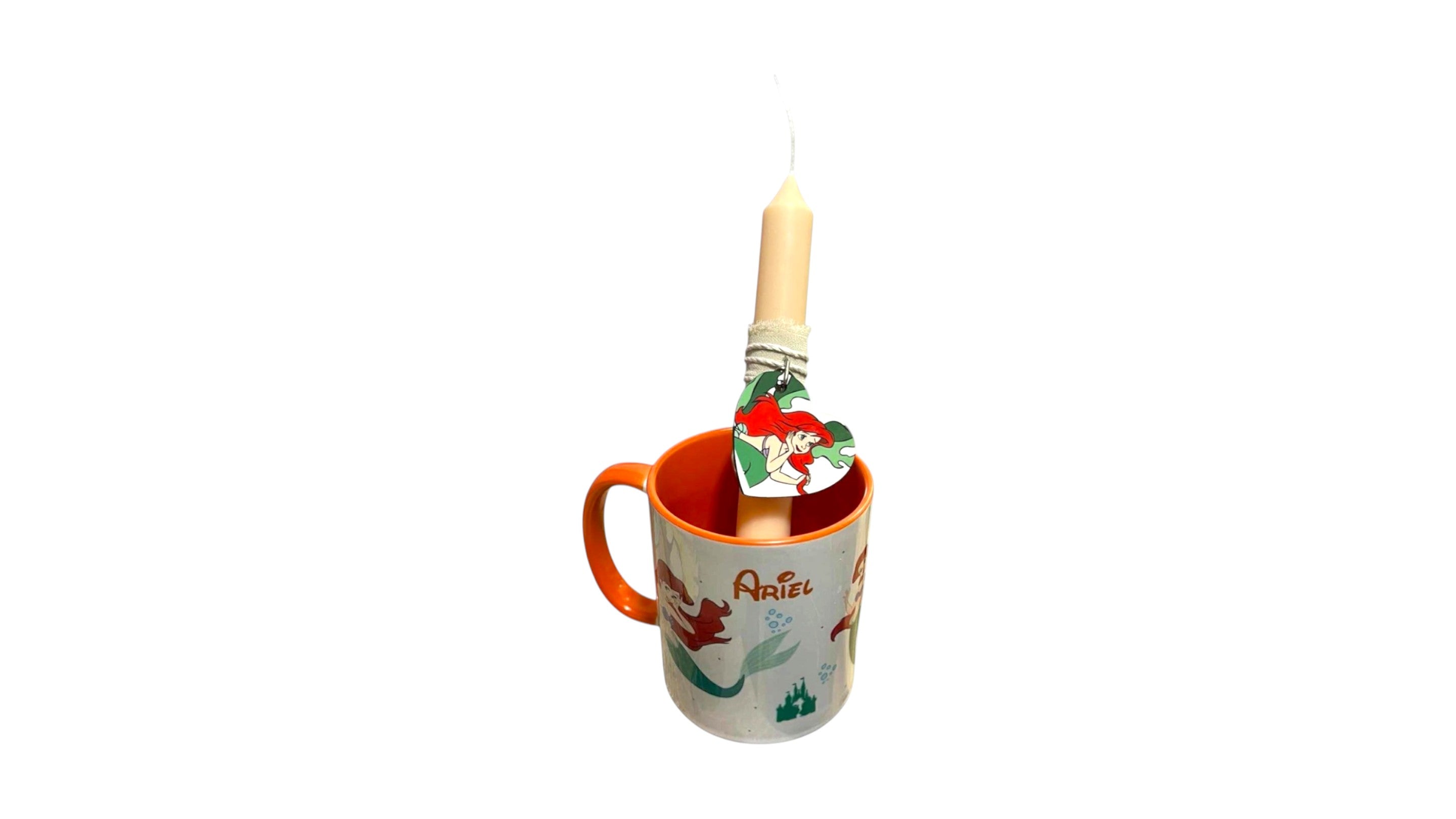 Ariel Easter Candle with Mug