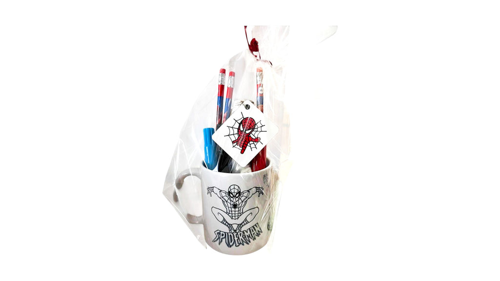 SPIDERMAN  Easter Candle with coloring Mug